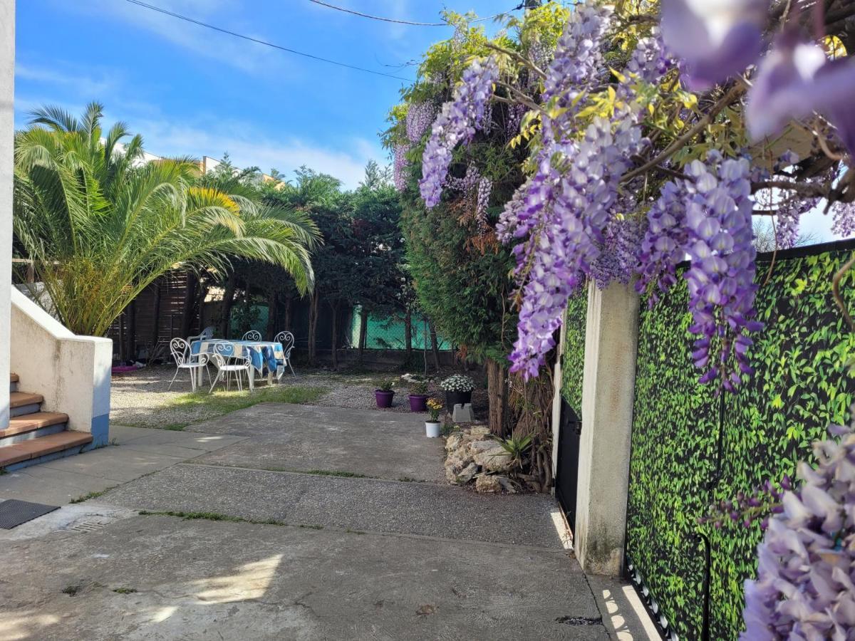 Villa La Desiree - Haut De Villa, 68M2, 8 Personnes Max, Climatise, 4 Etoiles, 120M2 De Jardin Et Parking, Wifi, Vu Merアンティーブ エクステリア 写真